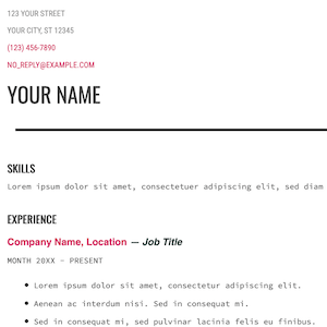 Resume